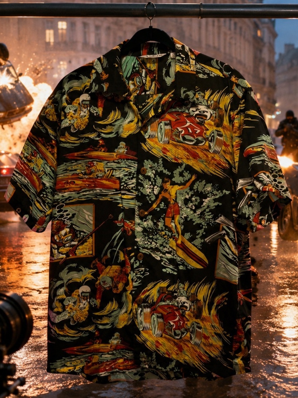 Mister Freedom Rock n Roll Shirt ‘Action Packed’ Type II - amazing shirt